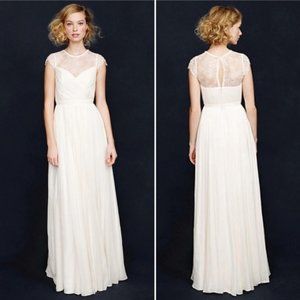 J. Crew Beatriz Wedding Dress - Size 8
